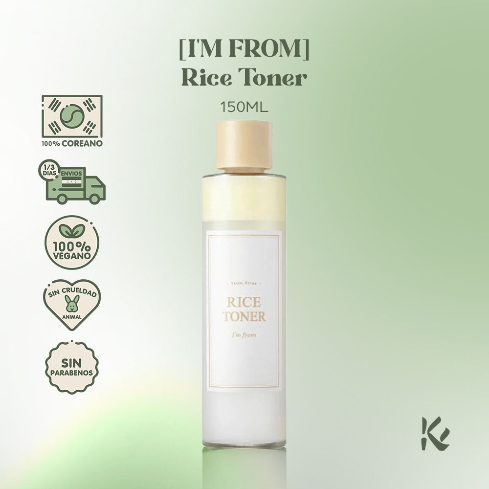 Im From - Rice & Ceramide Moisturizing Emulsion - Loción Hidratante Facial- Korean Skin Care