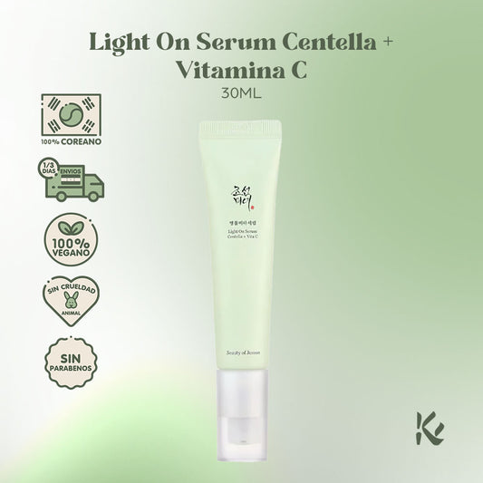 Beauty of Joseon - Light On Serum - Vitamina C Estable + Corrección de Manchas Oscuras 30 ML - Korean Skin Care