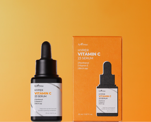 Isntree - Hyper Vitamin C 23 Serum [20ml] - Vitamina C Pura al 23% + Vitamina E y Pantenol - Efecto Iluminador y Protector - Korean Skin Care