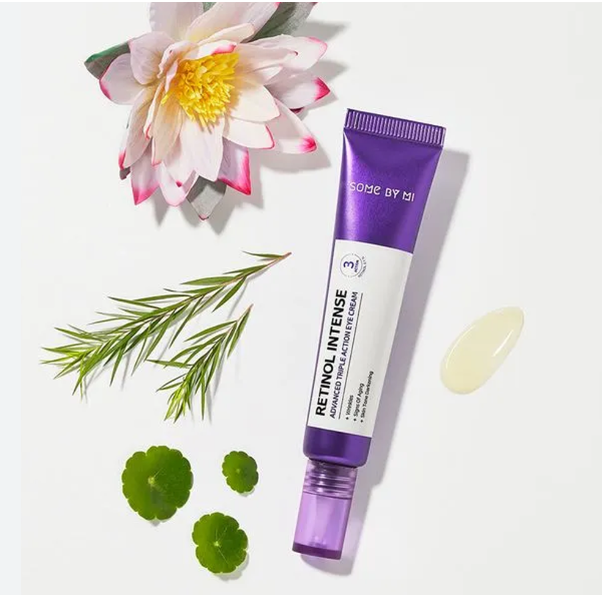 Some By Mi - Retinol Intense Advanced Triple Action Eye Cream - Retinol + Colágeno y Péptidos - Korean Skin Care