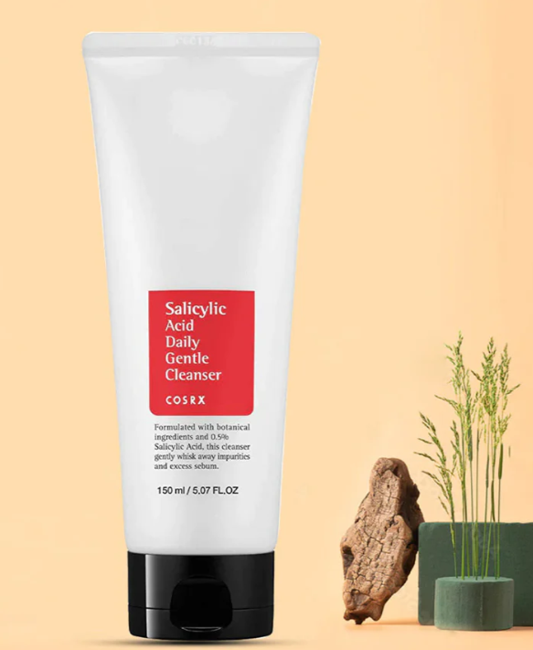 COSRX - SALICYLIC ACID DAILY GENTLE CLEANSER - Ácido Salicílico para una Piel Clara - Korean Skin Care