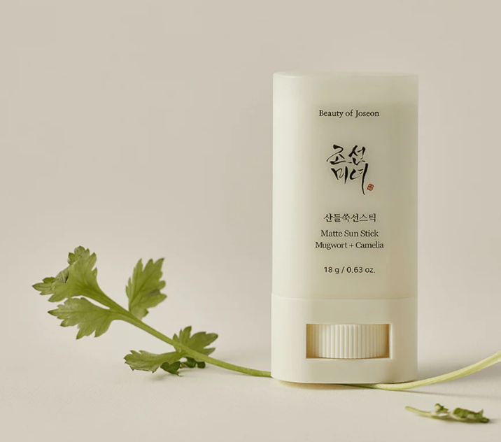 Beauty Of Joseon Matte Sun Stick: Mugwort + Camelia - Protector Solar en Barra SPF50 PA++++ - Korean Skin Care