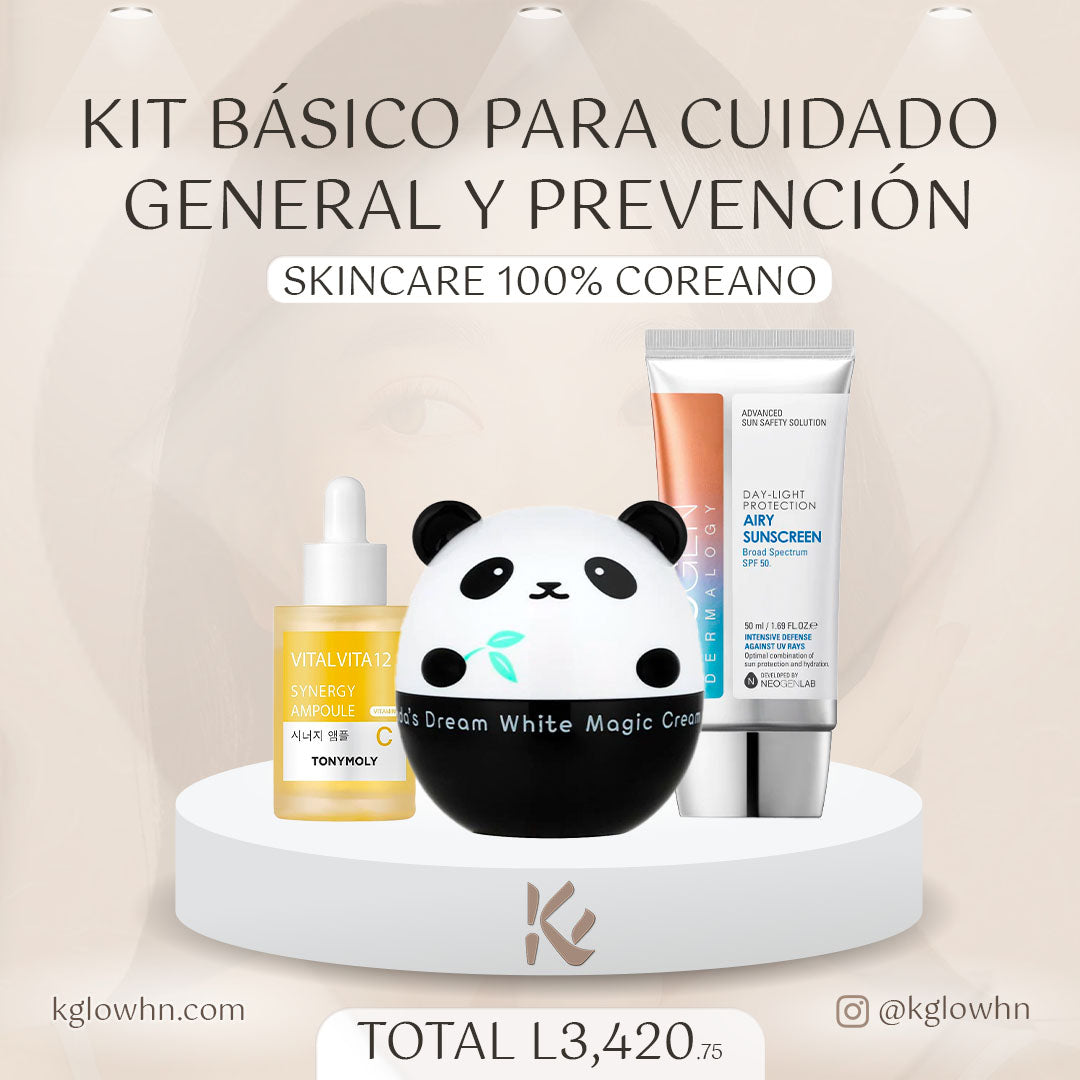 Kit Básico para Cuidado General y Prevención | Todo tipo de piel