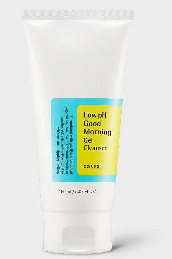 COSRX Low pH Good Morning Gel Cleanser - pH Balance + Skin Barrier Support - Korean Skin Care