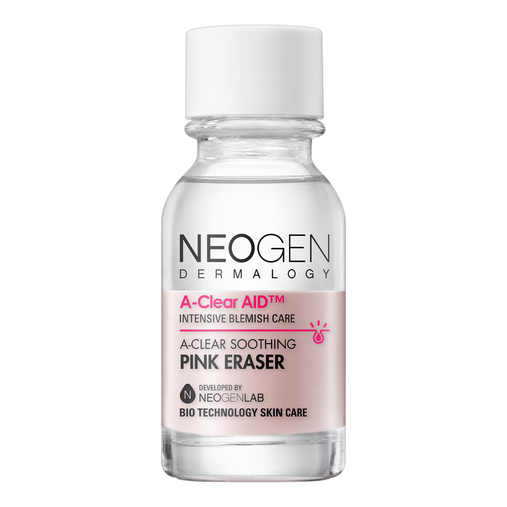 A-Clear Soothing Pink Eraser - Ingredientes clave para calmar y combatir el acné sin resecar o irritar