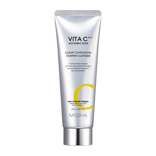 Vita C Plus Clear Complexion Foaming Cleanser Limpiador de Espuma con Vitamina C, Iluminador y Antimanchas, Hidratación y Luminosidad para Todo Tipo de Piel